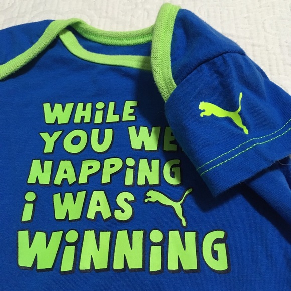0-3m (4/$20) Puma Onesie/Bodysuit - Picture 2 of 4